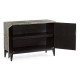 Geometric Accent Cabinet