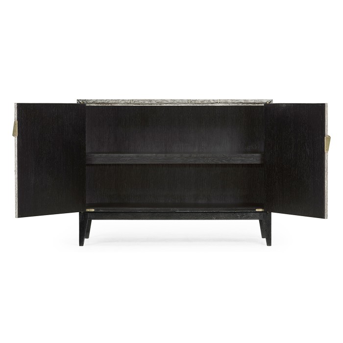 Geometric Accent Cabinet