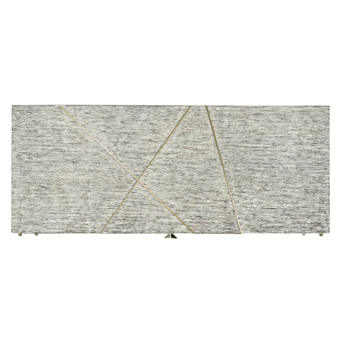Geometric Accent Cabinet
