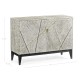 Geometric Accent Cabinet