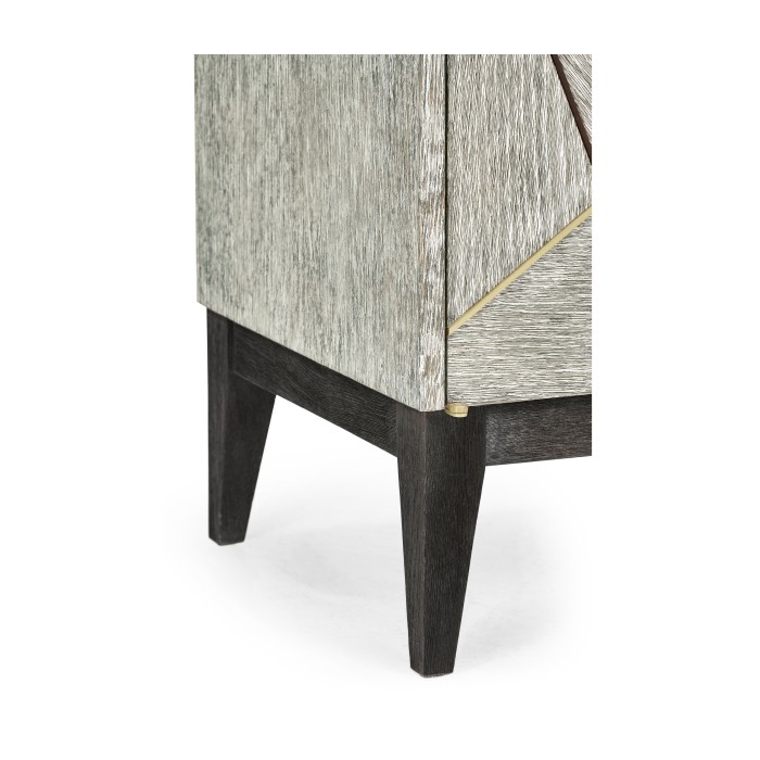 Geometric Accent Cabinet