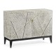 Geometric Accent Cabinet