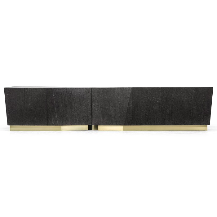 Geometric Bunching Cocktail Tables (Set of Three)