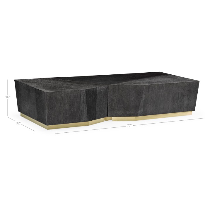 Geometric Bunching Cocktail Tables (Set of Three)
