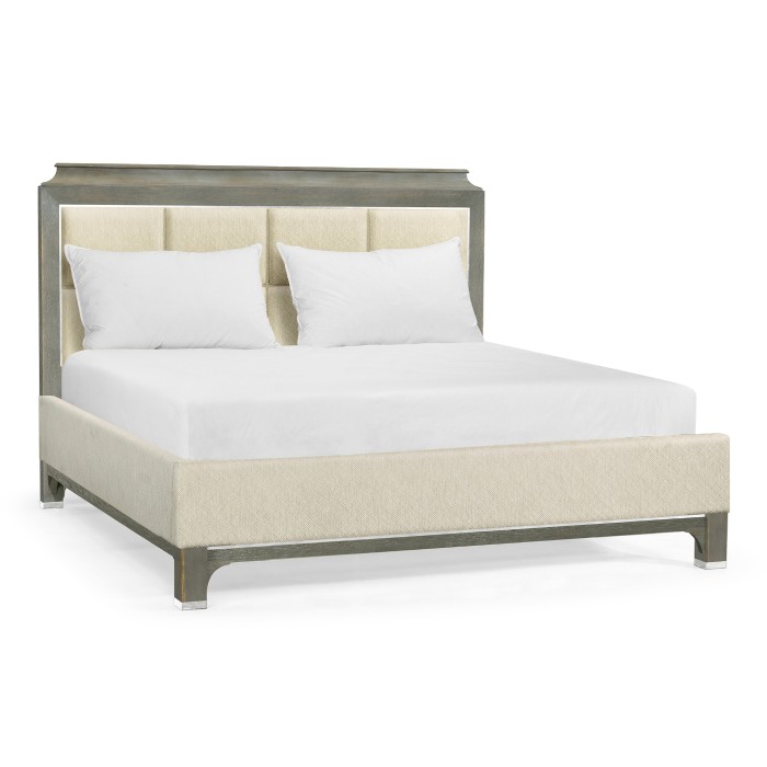 Pewter Oak Cali King Bed