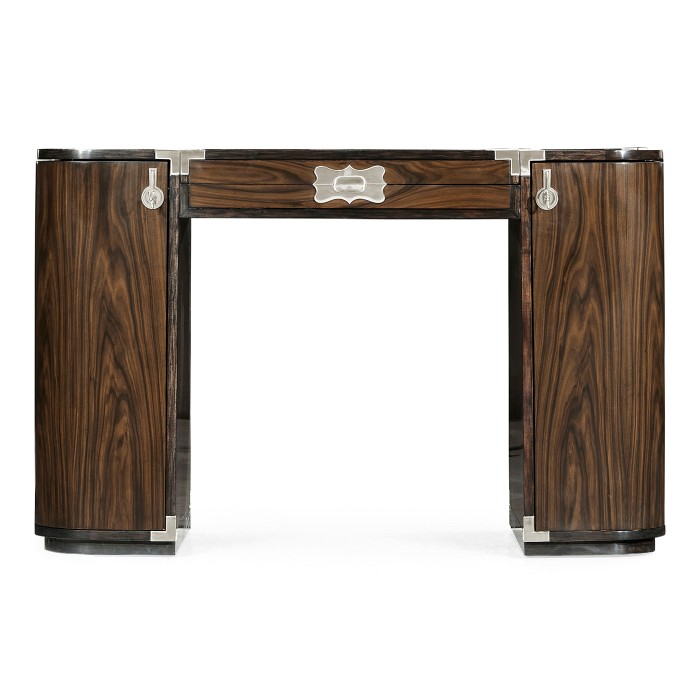 Campaign Style Dark Santos Rosewood Dressing Table