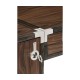 Campaign Style Dark Santos Rosewood Dressing Table