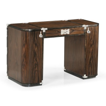 Campaign Style Dark Santos Rosewood Dressing Table