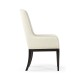 Geometric Channel Back Arm Chair