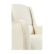 Geometric Channel Back Arm Chair