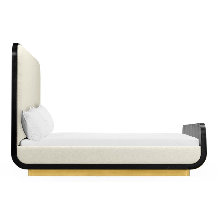 Fusion Curved Oak US King Bed