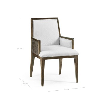 Gatsby Cut Pattern Dining Arm Chair