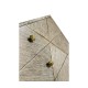 Geometric Transitional Bedside Chest