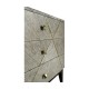 Geometric Transitional Bedside Chest