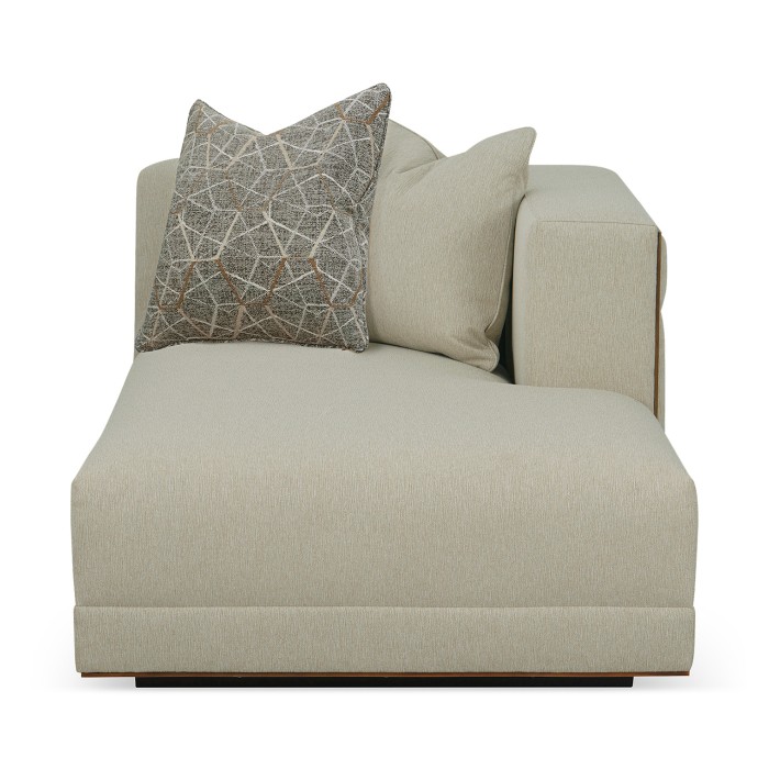 Geometric RT Arm Chaise Lounge