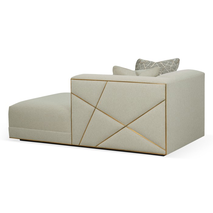 Geometric RT Arm Chaise Lounge
