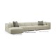 Geometric LFT Arm Chaise Lounge