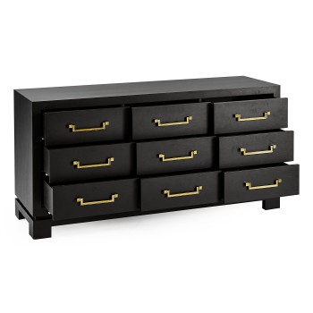 Fusion Ebonized Oak Dresser