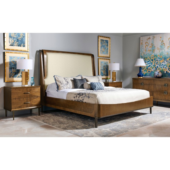 Toulouse Upholstered UK Queen Bed