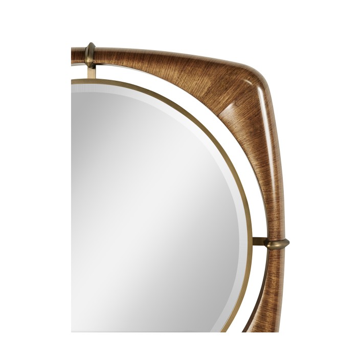 Toulouse Walnut Mirror 42