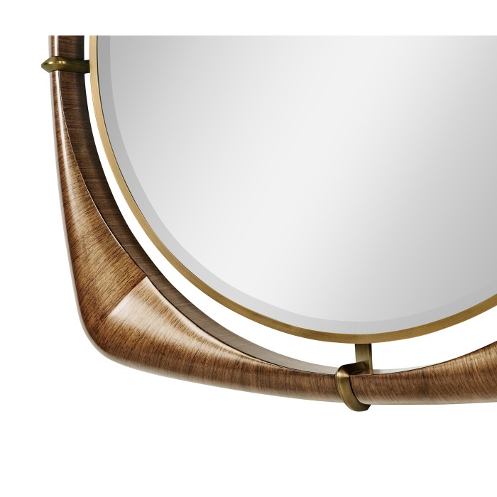 Toulouse Walnut Mirror 42