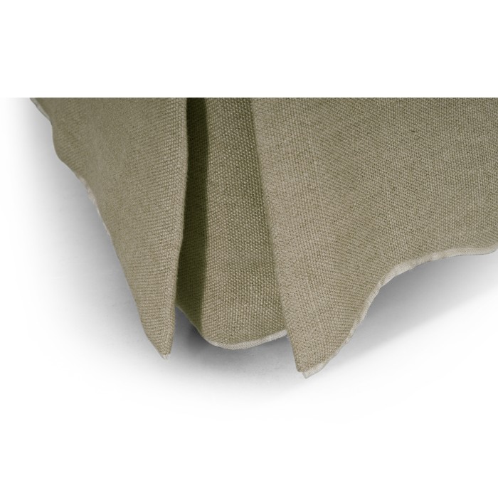Linen Skirted Parsons Chair