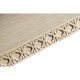 Cnoidal Cane Carved Cocktail Table