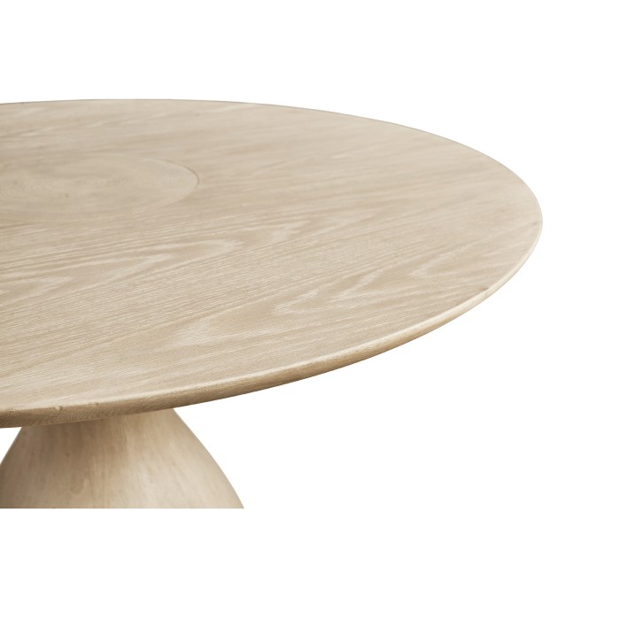 Seamount Oak Pedestal Table 44