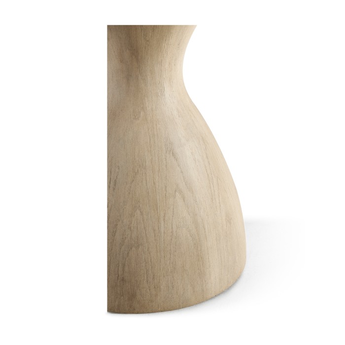 Seamount Oak Pedestal Table 44