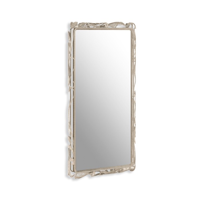 Woven Floor Mirror
