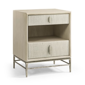 Clapotis Danish Cord Narrow Nightstand