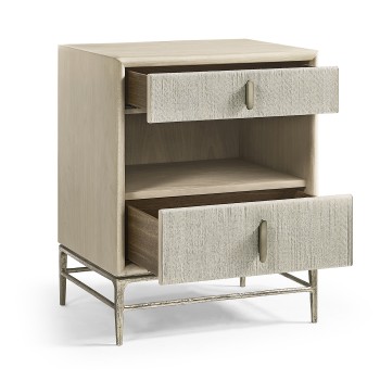Clapotis Danish Cord Narrow Nightstand
