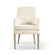 Shoal Linen & Grasscloth Host Chair