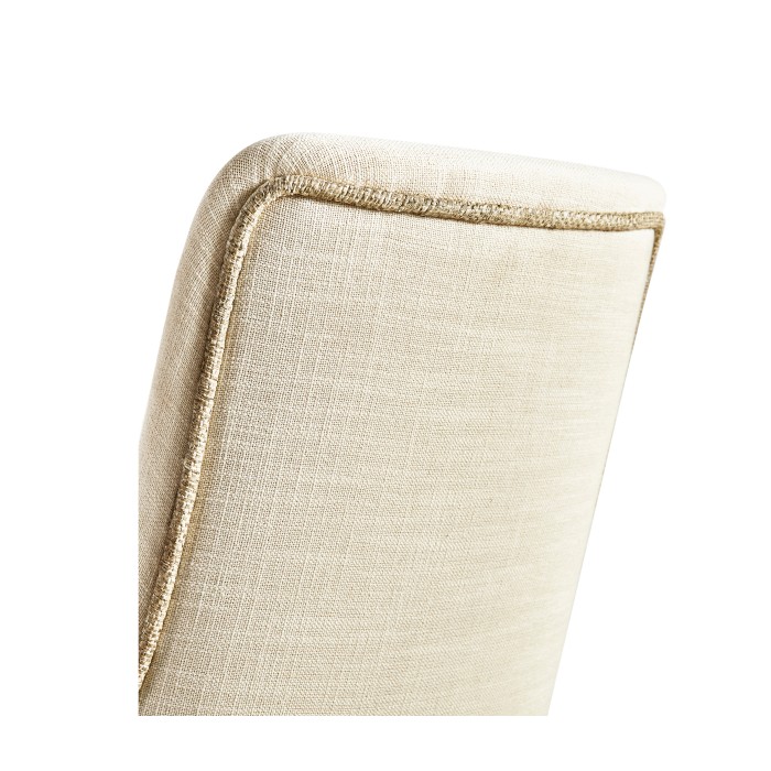 Shoal Linen & Grasscloth Side Chair