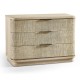 Seiche Large Grasscloth Nightstand