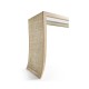Arch Grasscloth Console Table