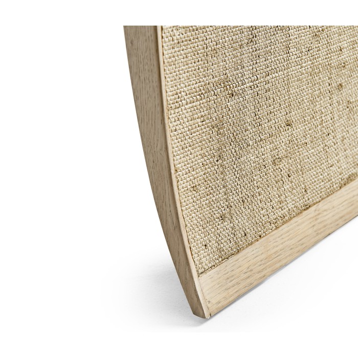 Arch Grasscloth Console Table