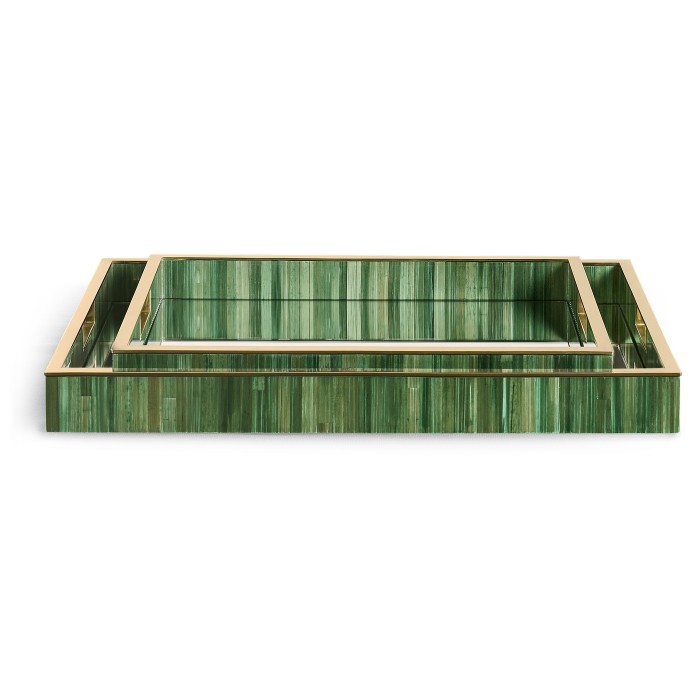 Verdure Rectangular Tray – Set of 2