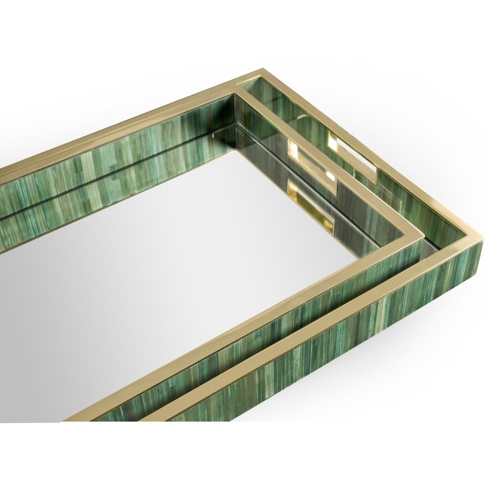 Verdure Rectangular Tray – Set of 2