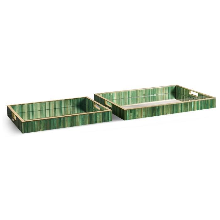 Verdure Rectangular Tray – Set of 2
