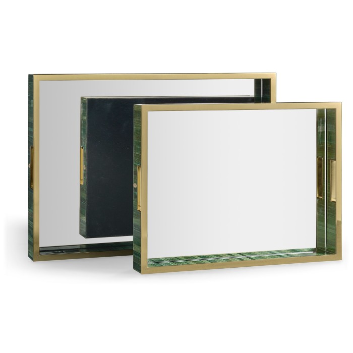 Verdure Rectangular Tray – Set of 2