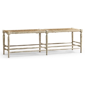 Bodiam Grey Oak Bench