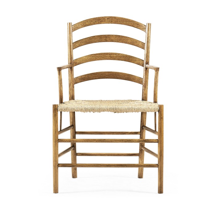 Glendurgan Washed Oak Arm Chair