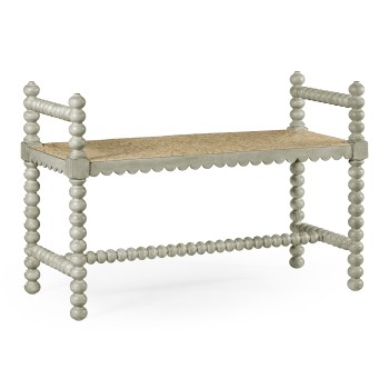 Bellingham Country Grey Single Bench