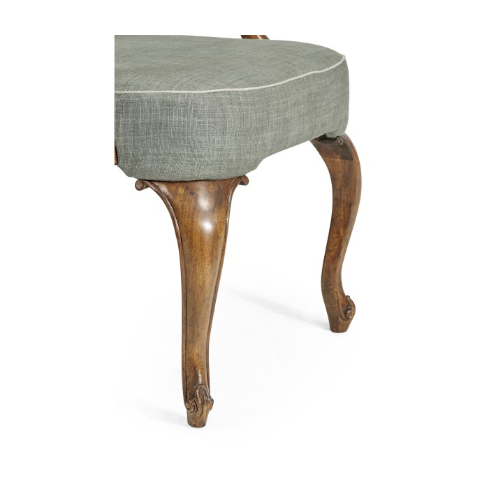 Gunby Grey Fruitwood Dining Arm Chair