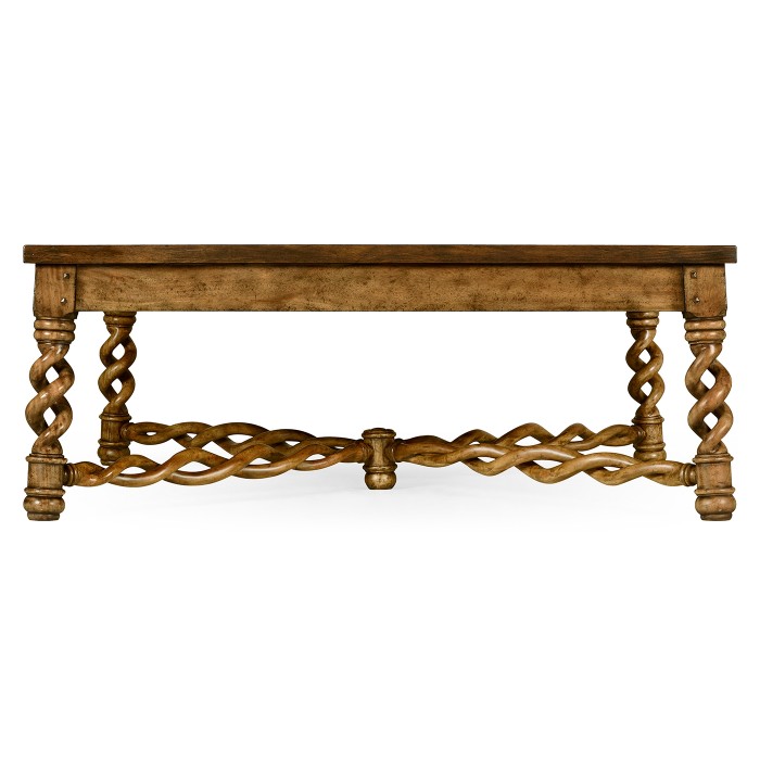 Purbeck Grey Fruitwood Coffee Table