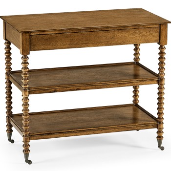 Tormarton Grey Fruitwood End Table