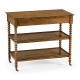 Tormarton Grey Fruitwood End Table