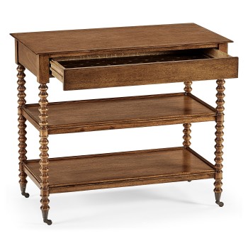 Tormarton Grey Fruitwood End Table