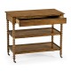 Tormarton Grey Fruitwood End Table